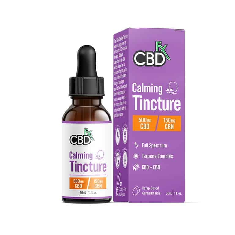 CBDfx CBN + CBD Oil Calming Tincture